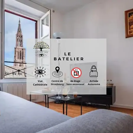 Le Batelier - Hyper-Centre, Vue Unique Cathedrale Apartment Strasbourg Exterior photo