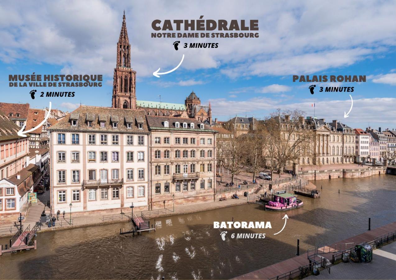 Le Batelier - Hyper-centre, Vue Unique Cathedrale Apartment Straßburg