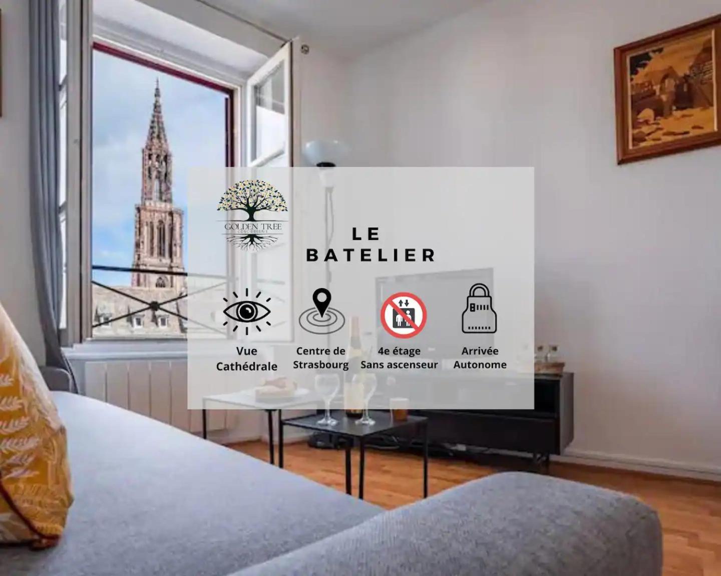 Apartment Le Batelier - Hyper-centre, Vue Unique Cathedrale